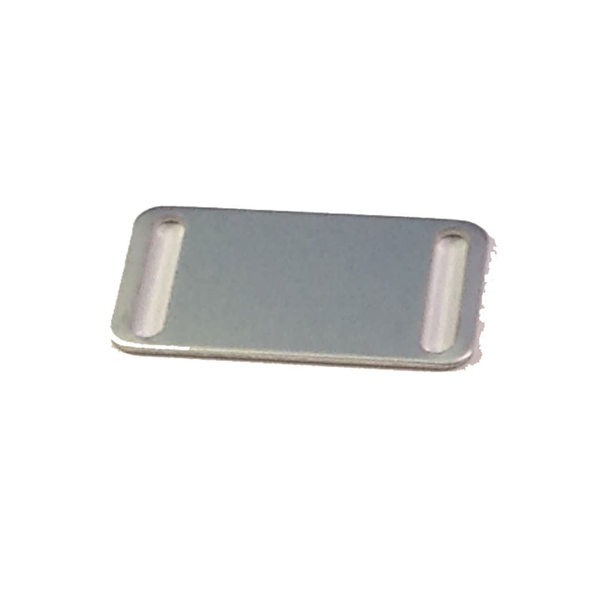 Wild Dingos LLC Slide Pet ID Tag Dog Cat Identification Charm Aluminum Silver