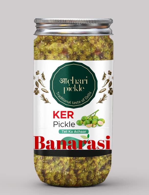 Banarasi Ker/Tenti Pickle Homemade Fresh Ker/Teinti Ka Aachar(400G) - Mother’s Recipe | Organic North Indian Pickle | Ker Pickle | Traditional Home Made Achaar
