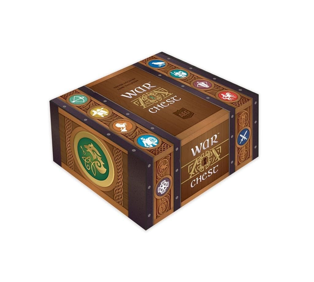 AEG War Chest | Manage Army & Battlefield | Bag-Building Medieval Board Game | Abstract Chess Strategy | Easy to Learn | 2 or 4 Players | Ages 14+