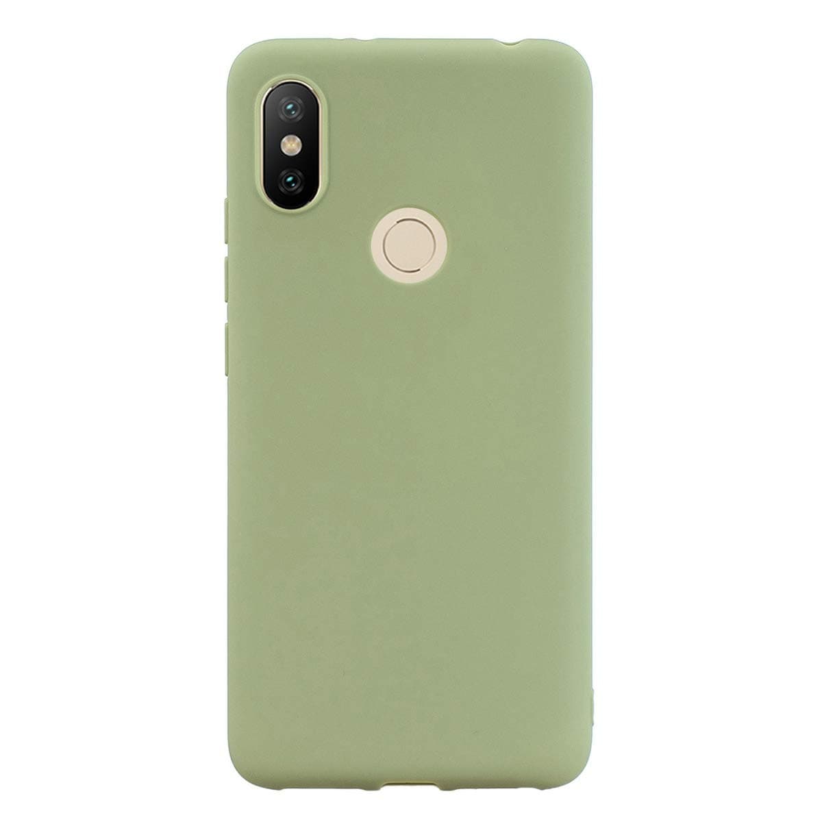 SHUNDA Vegetarian Case for Xiaomi Mi Max 3 Cover Ultra Slim Soft TPU Silicone Matte Shockproof Bumper - Green