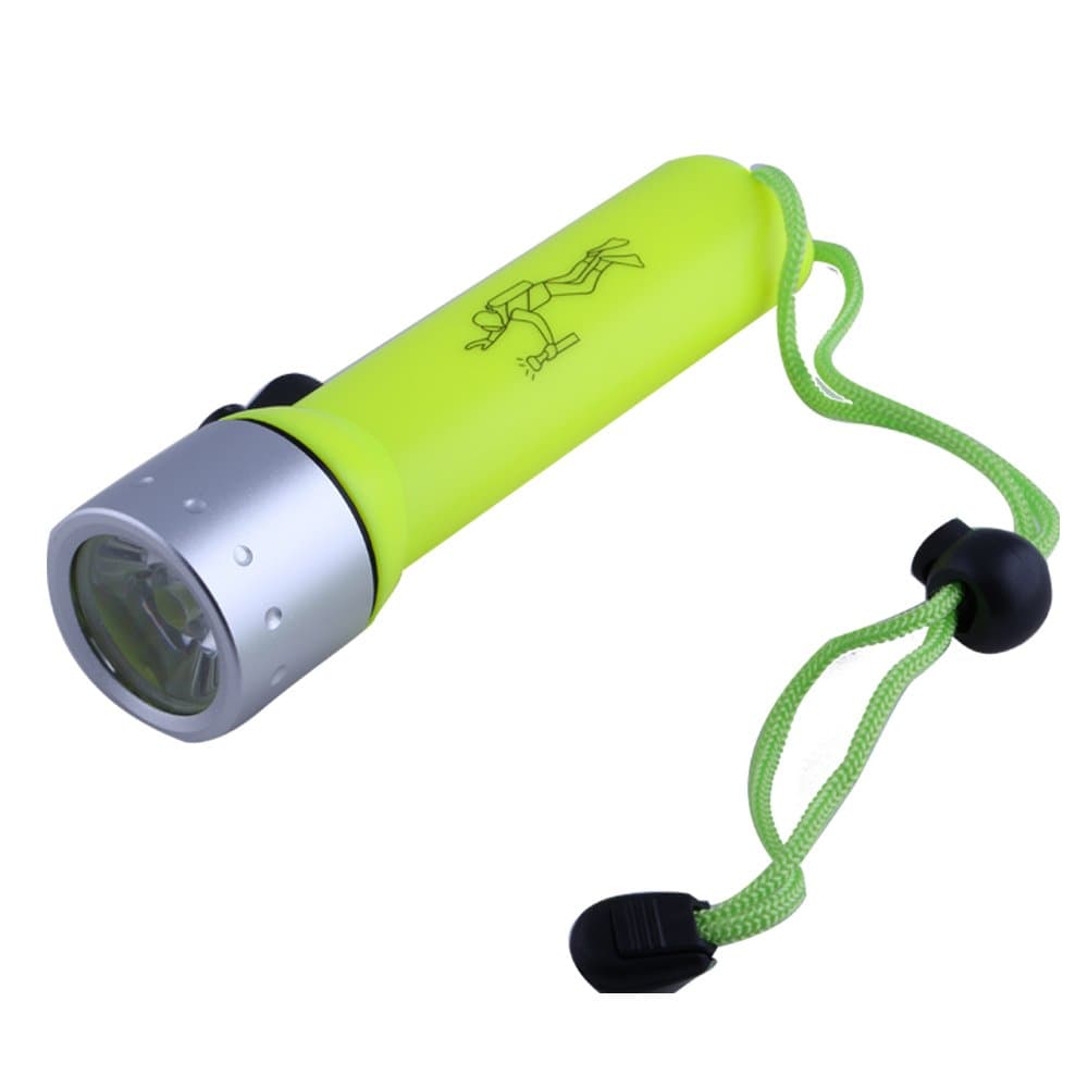 Hatori LED Submarine Light Diving Flashlight Underwater Torch Waterproof Q5 Lamp