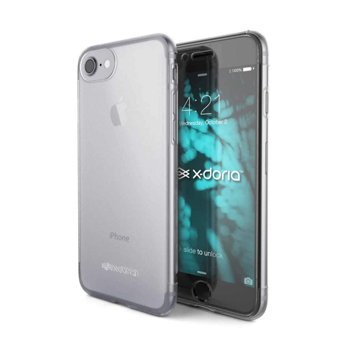 iPhone 7 Case, X-Doria Defense 360 Glass Series - Full Coverage, Ultra-Slim Case for Apple iPhone 7, [Clear]