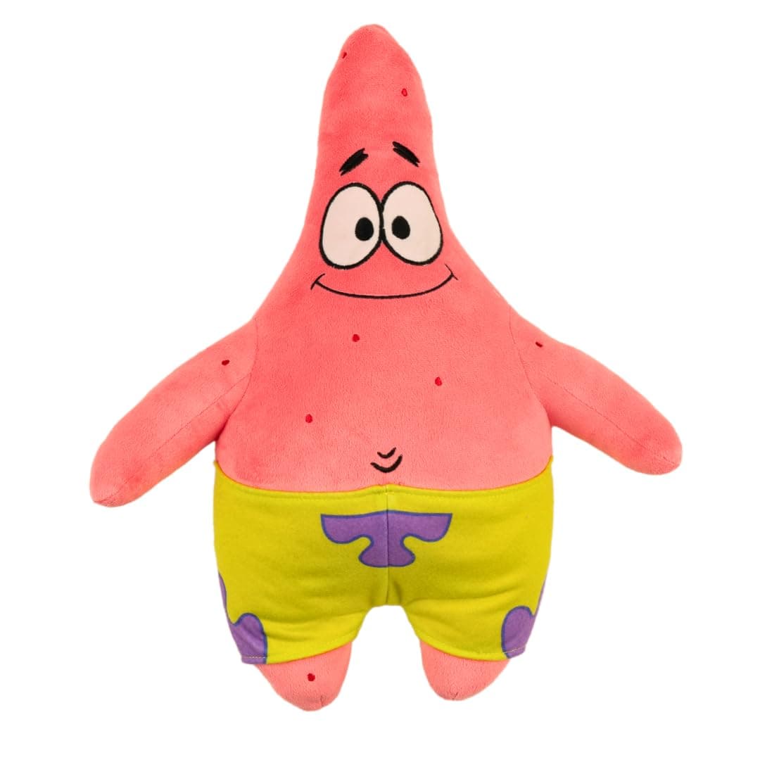 Franco Collectibles Spongebob Squarepants Patrick Star Bedding Super Soft Plush Decorative Throw Cuddle Pillow, (Officially Licensed Product)