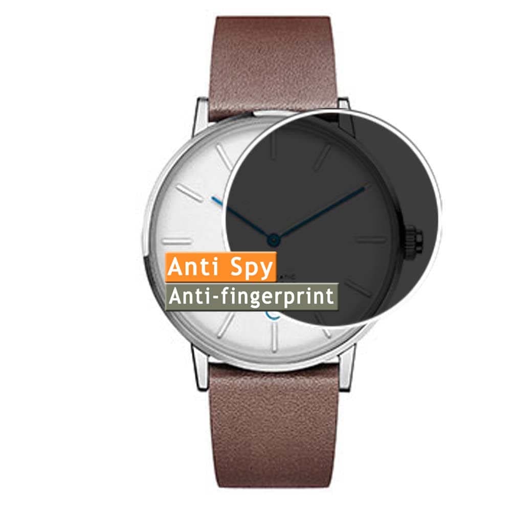 Privacy Screen Protector, compatible with Nowa Shaper Smartwatch Hybrid Watch Anti Spy Film Protectors Sticker [ Not Tempered Glass ]
