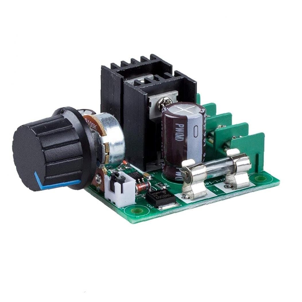 MICHAELA BLAKE Motor Speed Controller 12V-40V 10A PWM DC Motor Speed Controller with Knob-High Efficiency High Torque Low Heat Generating with Reverse Polarity Protection High Current Protection