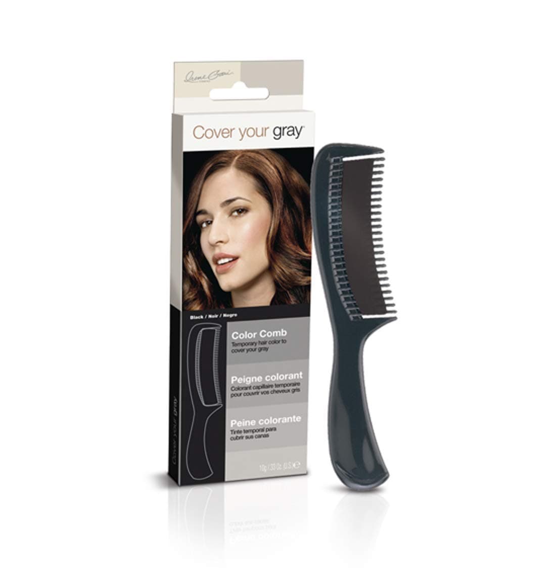 Cover Your Gray Color Comb 10g, Black