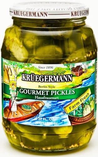 Gourmet Pickles (Hausfrauenart Style) 32 fl oz