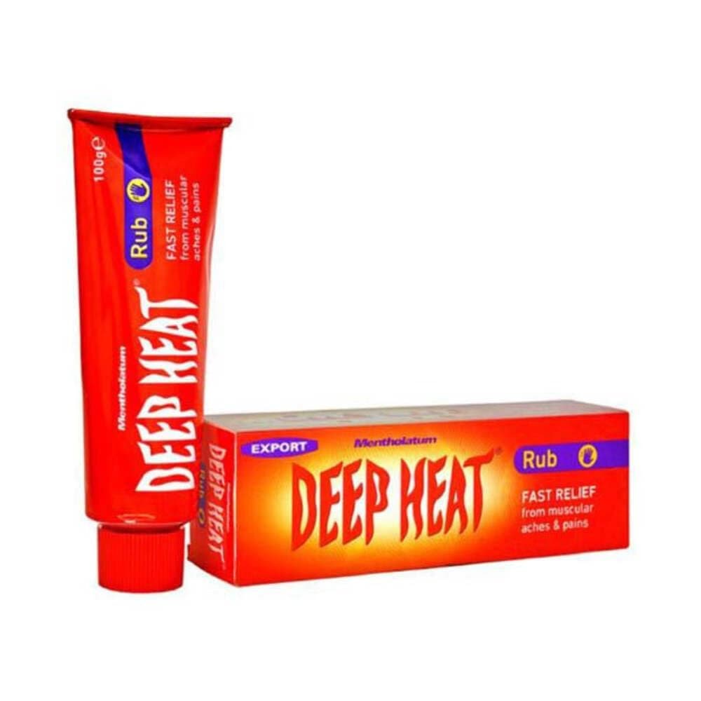 Deep Heat Heat Rub, For Muscular & Rheumatic Aches, Pain and Stiffness, 100g (Pack of 1)