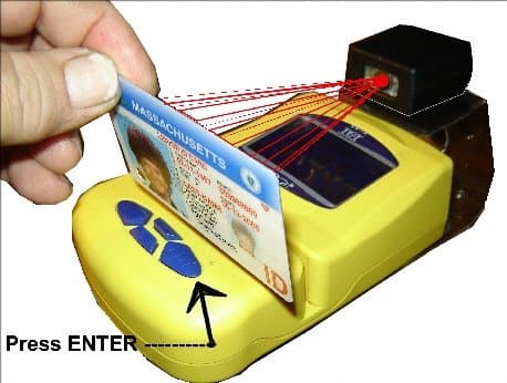 ID SCANNER READER AGE VERIFICATION/COUNTERTOP 2D BARCODE UNIT