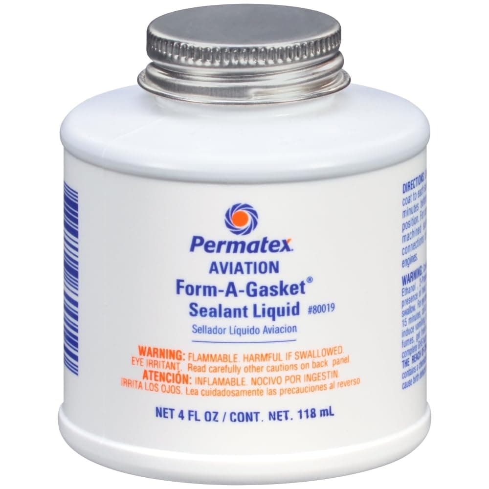 Permatex 80019 Aviation Foam A-Gasket No.3 Sealant, 4 oz