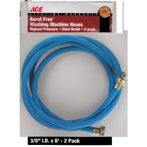 Samar 4001P6 Burst Free Washing Machine Inlet Hose 3/8"IDx6'