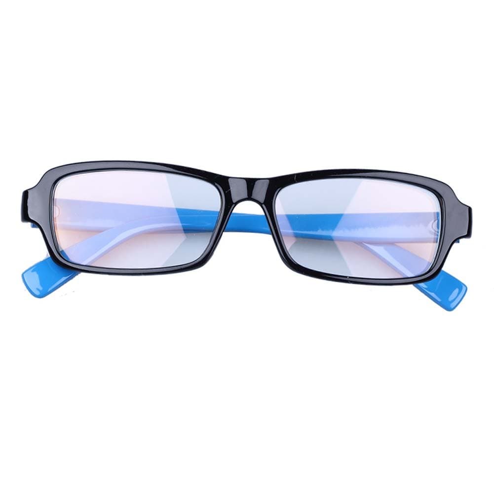 Anti-reflective Computer Glasses Blue Frame