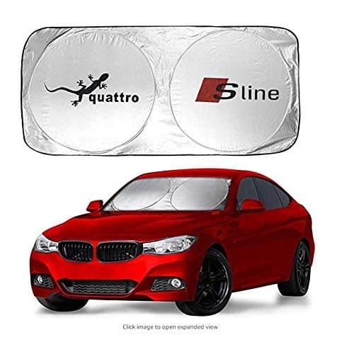 ephvan 150X70cm Car Window Sun Shade Car Windshield Visor Cover Block Front Window Sunshade UV Protect Car Window Film