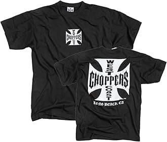 QanipuWest Coast Choppers OG Classic Tee T Shirt - Black