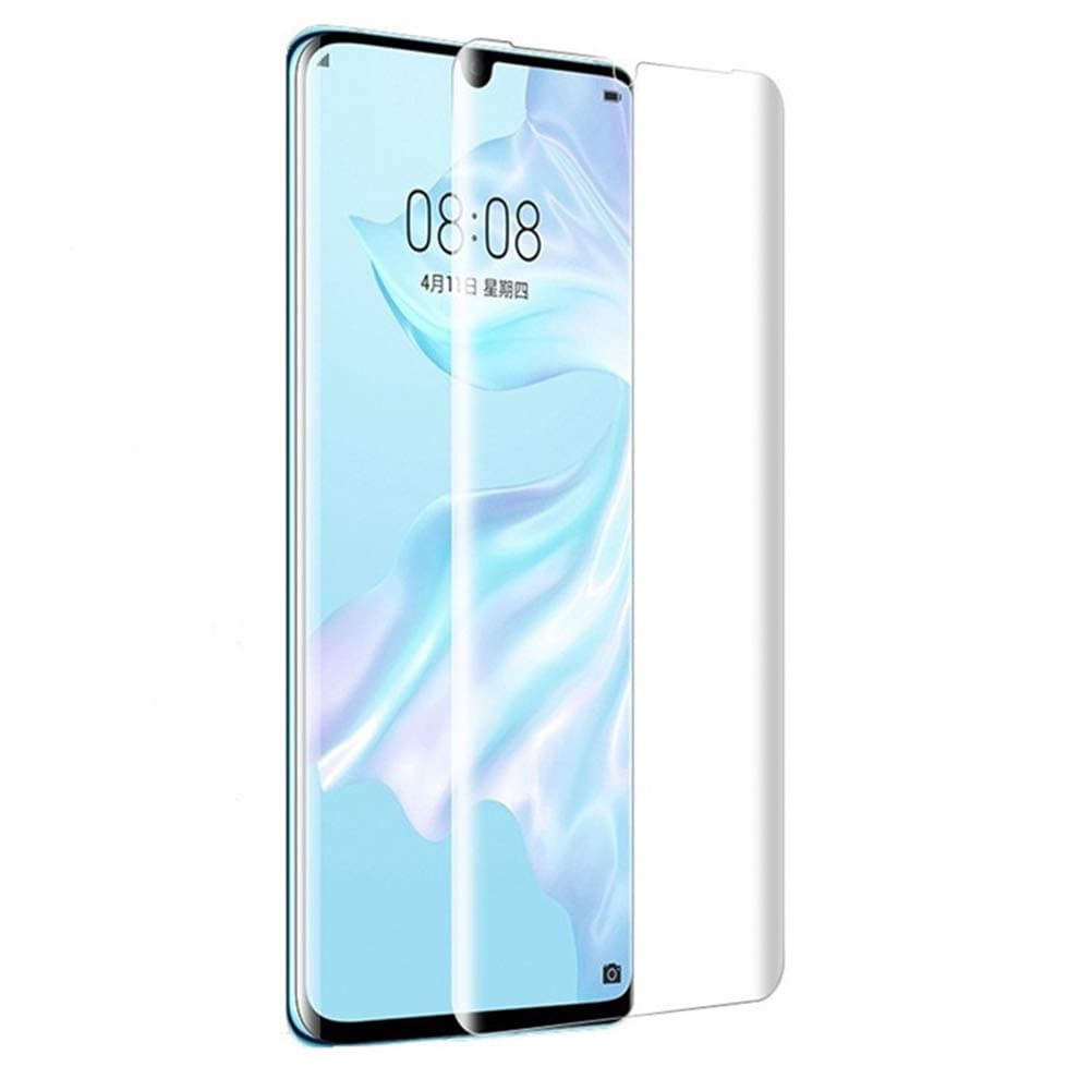 Ry1 Glass Screen Protector UV Liquid Full Cover Tempered Glass Screen Protector for Oppo Find X/Sony XZ3 - for Huawei P30 Pro