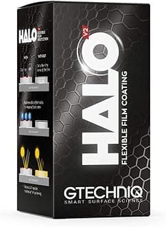 Gtechniq HALO Ceramic Coating for Cars, Protect PPF and Vinyl, High Shine, Easy to Apply - 50ml with Nitrile Gloves and Applicator (Sufficient for 1 Small-Med Car)