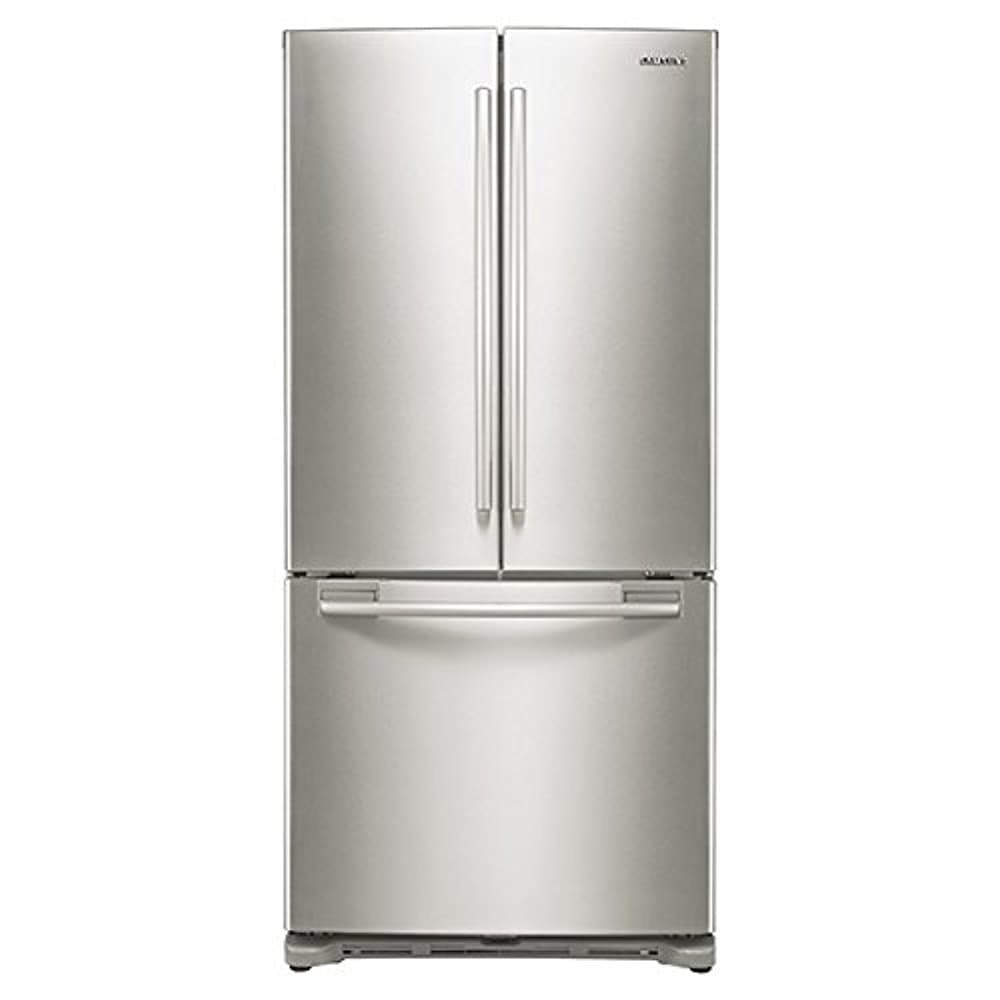 SAMSUNG RF18HFENBSR Counter-Depth French Door Refrigerator, 17.5 Cubic Feet, Stainless Steel
