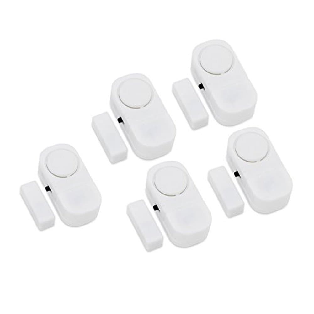 Wireless Entry Home Door Window Burglar Alarm-Safety Security Alarm System Magnetic Sensor (Pack of 5) 1