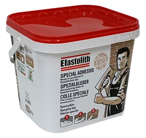 Elastolith 55042 15 kg 6 m sq Bucket Adhesive/Grout - Anthracite