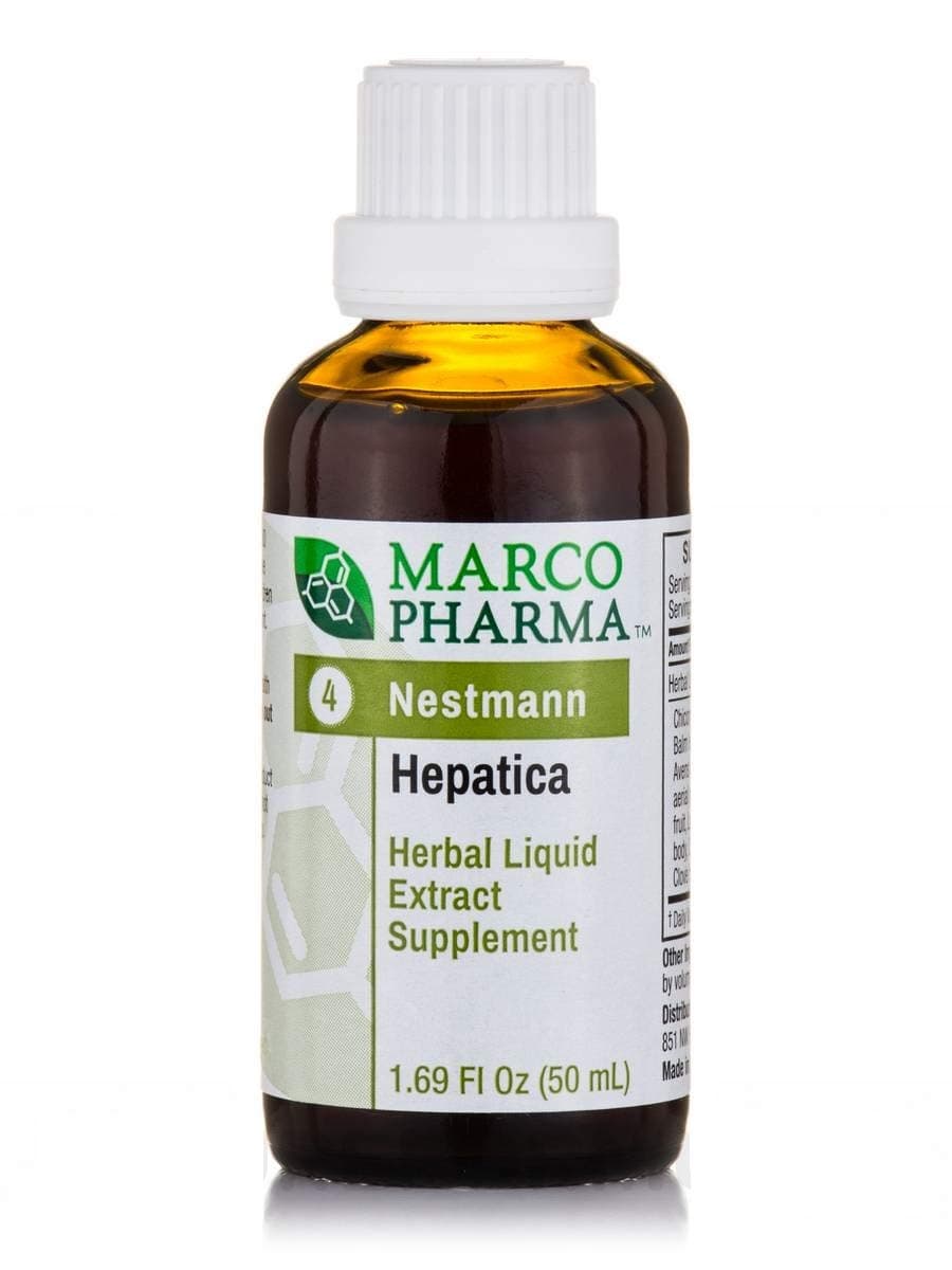 Hepatica Herbal Liquid - Small 1.69 oz (50 ml) No. 4 - Marco Pharma