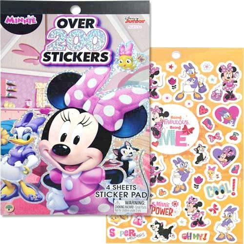 UPD Disney Mickey Mouse & Minnie Bowtique Sticker Pad Set (Total Over 400 Stickers)