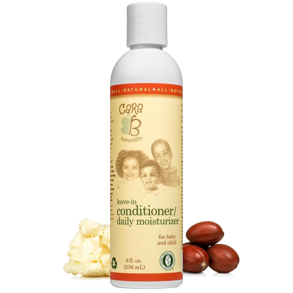 - Leave-In Baby Conditioner & Moisturizer for Textured Hair, Detangler for Curls & Coils, Black & Brown Babies, African American Toddlers, Children & Kids of Color, 8 oz