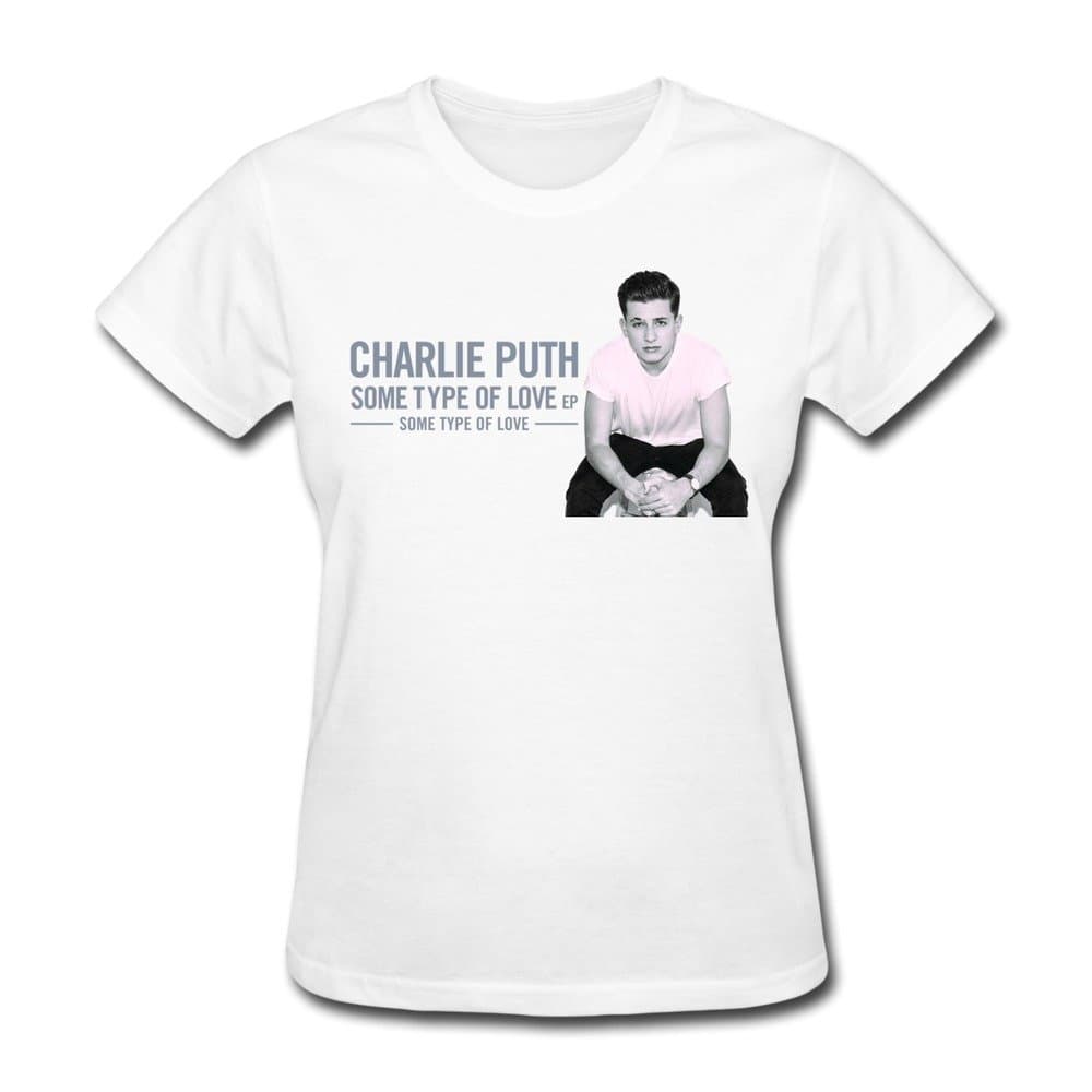 Sara clothes Women's Charlie Puth Some Type of Love T-Shirt