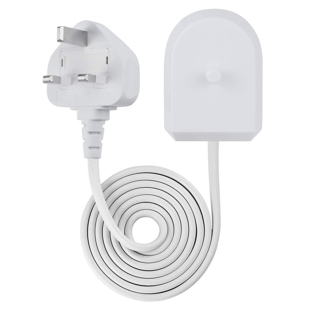 HSYTEK Charger for Philips Sonicare Electric Toothbrush, Inductive Trickle Charger Fits Sonicare Toothbrush, UK 3 Pin Plug Toothbrush Charger (British Standard)