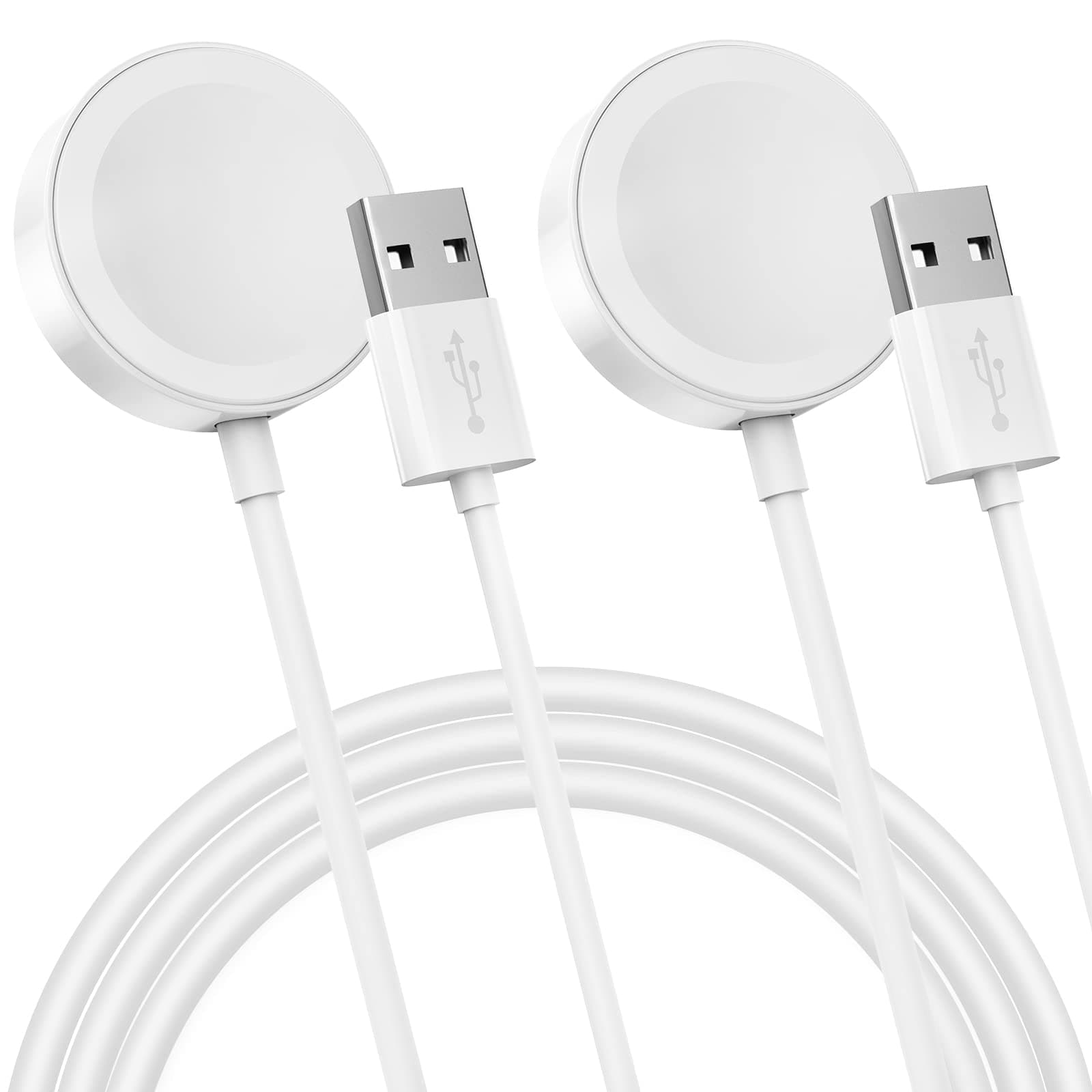 for Apple Watch Charger 2Pack 6.6ft/2m Fast iWatch Charger Wireless Magnetic Charging Cbale Compatible Apple Watch Charger Series 8/7/6/5/4/3/2/1/SE