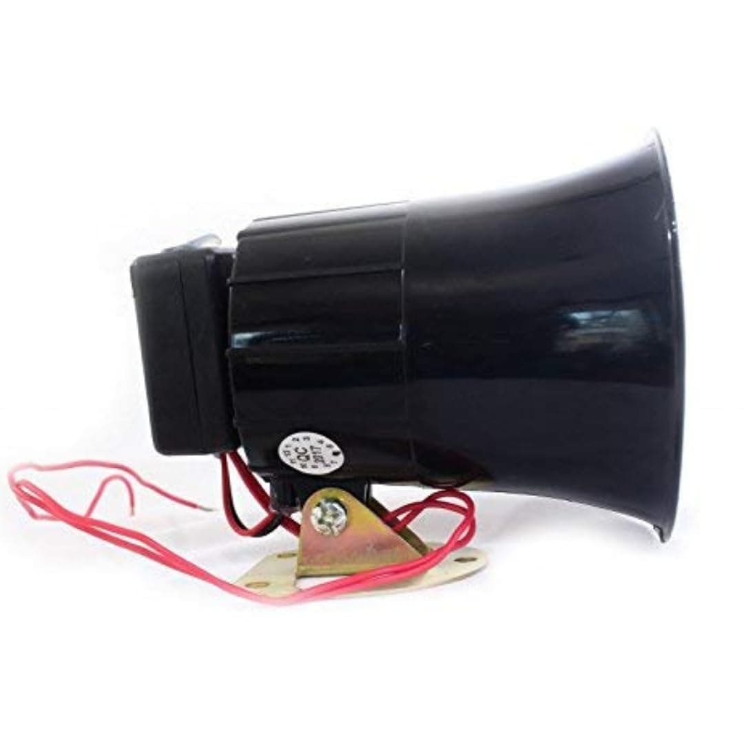 Quick Sense Electronic Siren QS-H1 | 115 dB Standard Alarm | 220V AC | ABS Housing | Adjustable Mount | Industrial & Security Use