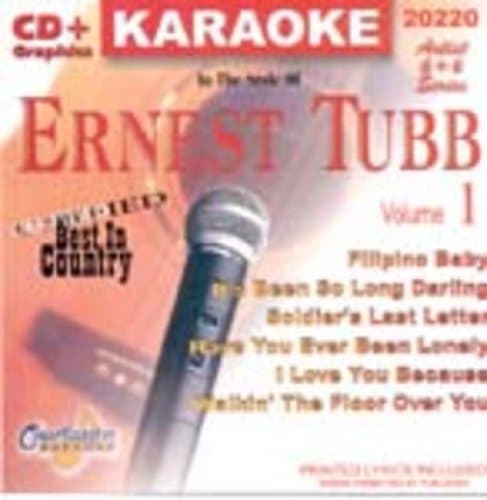 Chartbuster 6X6 CDG CB20500 - Ernest Tubb Vol.1