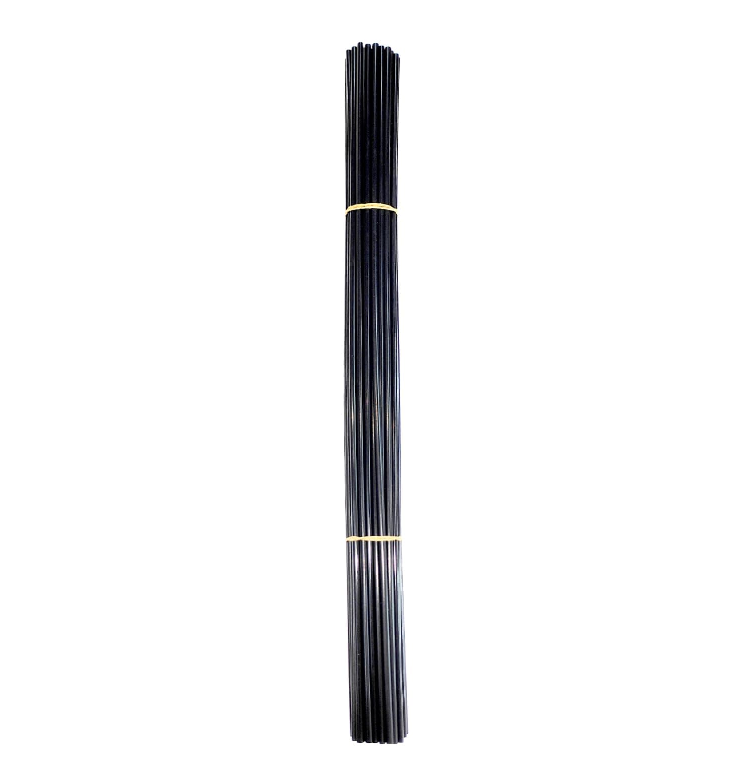High Density Polyethylene HDPE Plastic Welding Rod, 1/8" diameter, 52 ft., Black