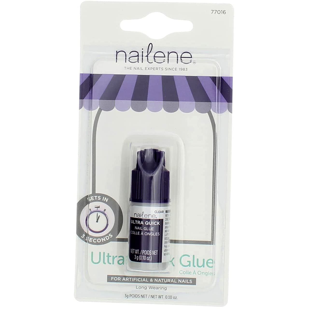 Nailene Ultra Quick Nail Glue Pack Of 4