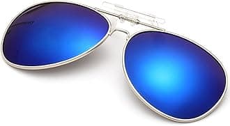 DooppaClip On Flip Up Polarized Sunglasses for Prescription Glasses