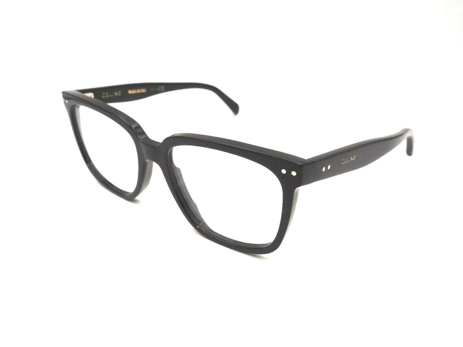 Celine CL50020I - 001 ACETATE Eyeglass Frame Black 53mm