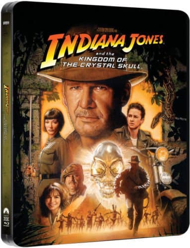 Indiana Jones and the Kingdom of the Crystal Skull - Zavvi Exclusive Limited Edition Steelbook Blu-ray