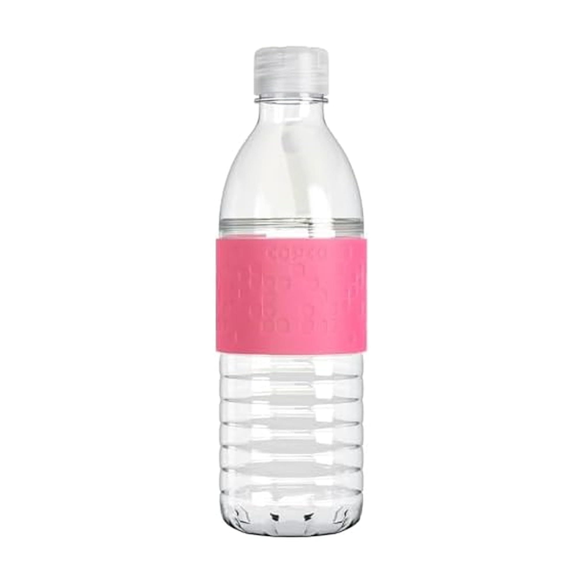 Hydra 16.9 oz Water Bottle with Leak-Proof Lid - Tritan Reusable with Textured Grip Sleeve - BPA-Free, Shatter-Resistant, Dishwasher Safe for Travel, Gym, Work, Outdoors (Pink)