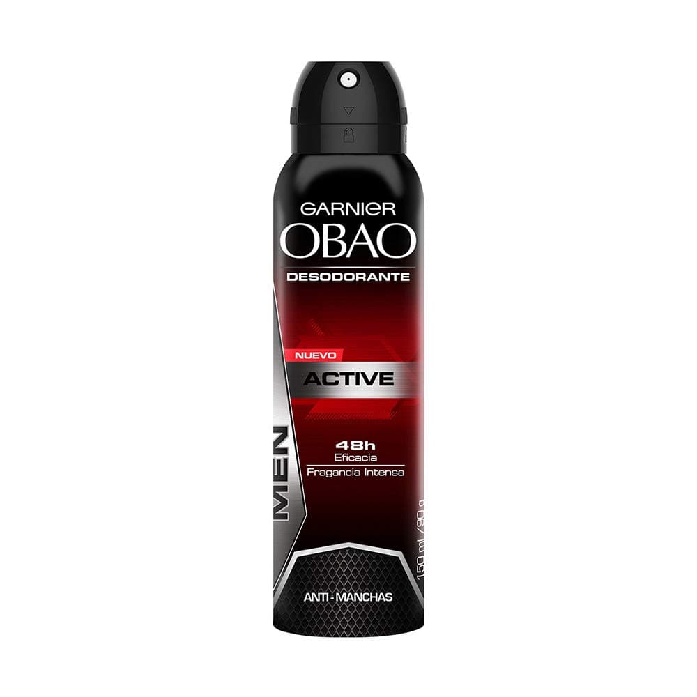 Mens Active Deodorant Spray 150ml - Desodorante Activo Aerosol para Hombre (Pack of 1)