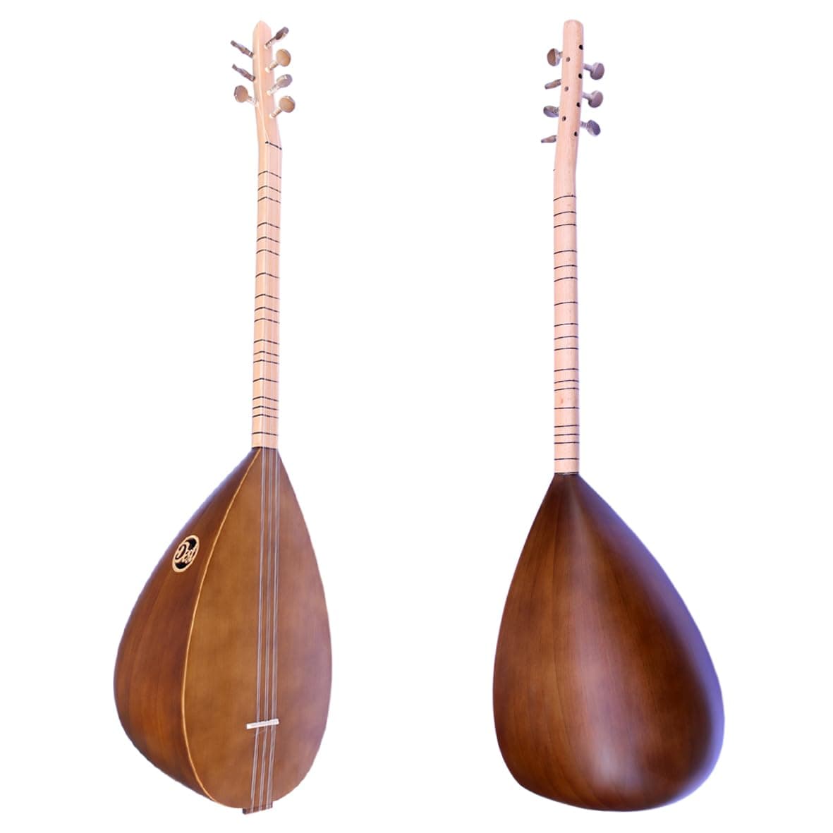 Turkish Quality Short Neck Mulberry Baglama Saz For Sale ASK-109