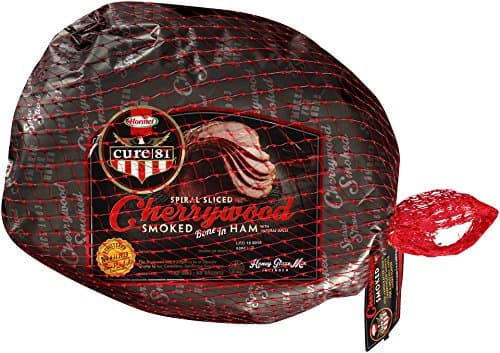 Cure 81 Bone In Spiral Half Ham, Cherrywood Smoked, 8 Pound