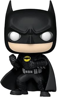 Pop! Movies: DC - the Flash - Batman - (Keaton) - DC Comics - Collectable Vinyl Figure - Gift Idea - Official Merchandise - Toys for Kids & Adults - Comic Books Fans