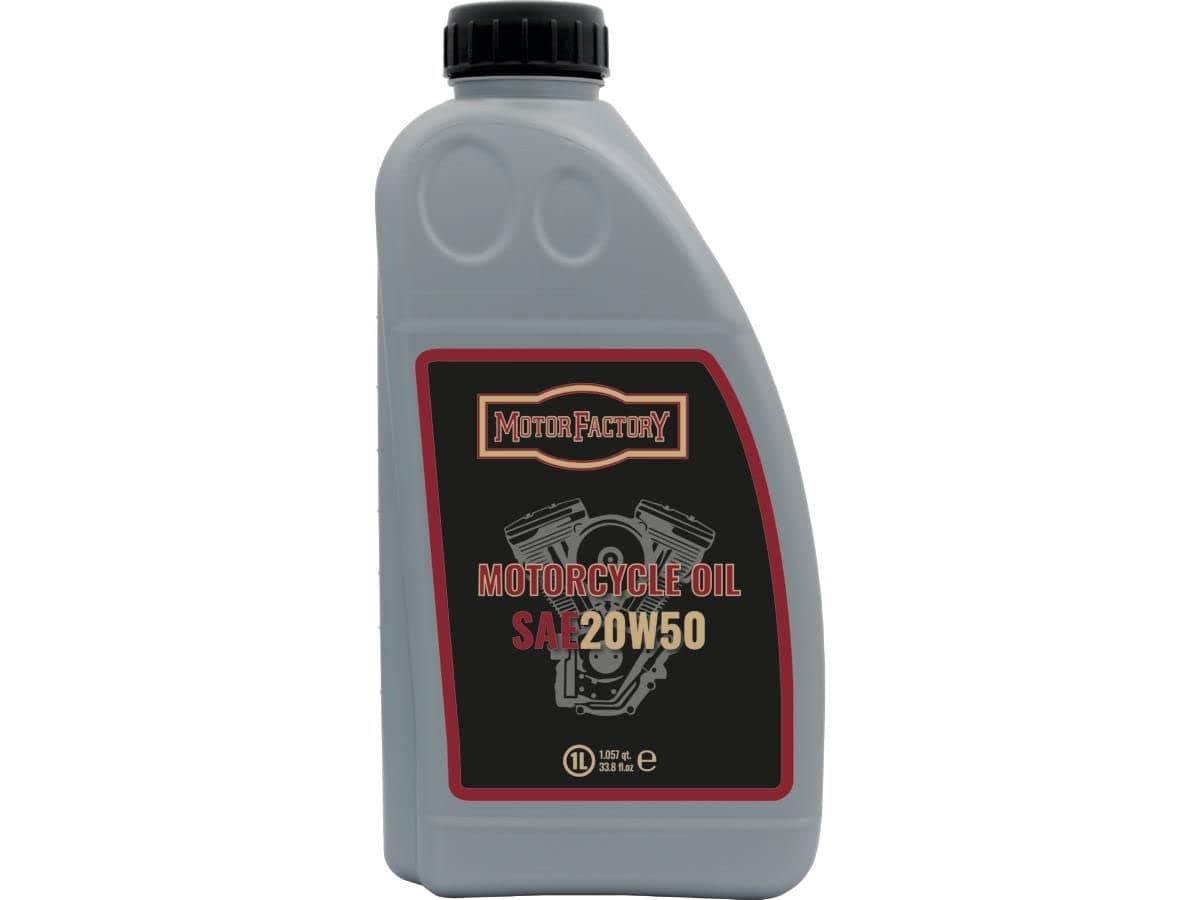 SAE 20W50 Mineral Oil (1L) for H-D, High Protection for Air Cooled Four Stroke Engines