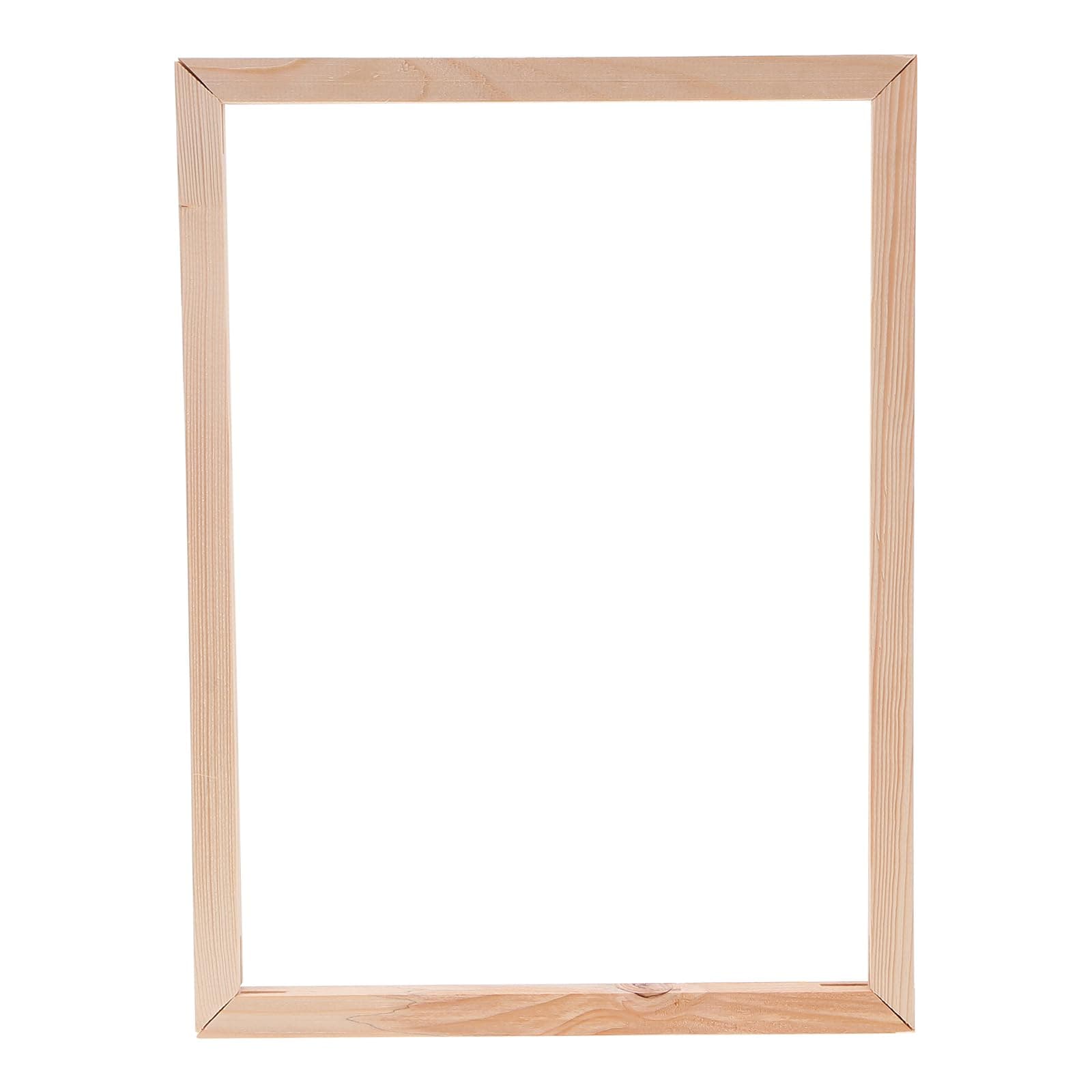 VILLCASE Solid Wooden Canvas Frame 15.75X11.81 Inch Diy Arts Accessory for Oil Painting Easy Assembly Smooth Surface