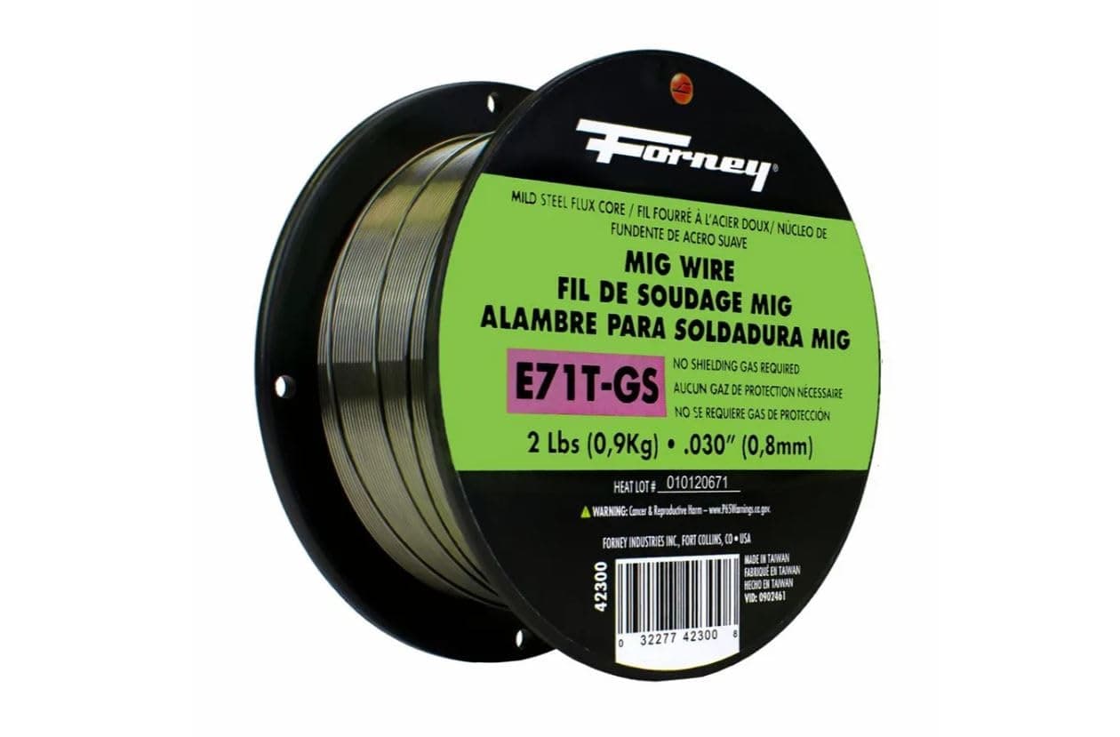 42300 Flux Core Mig Wire, Mild Steel E71TGS.030-Diameter, 2-Pound Spool, Silver, Pack of 1