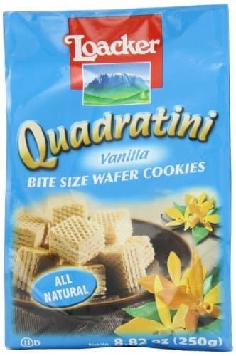 LOACKER WAFER QUDRTNI VNLA 250G, 8.82 OZ (Pack of 3)