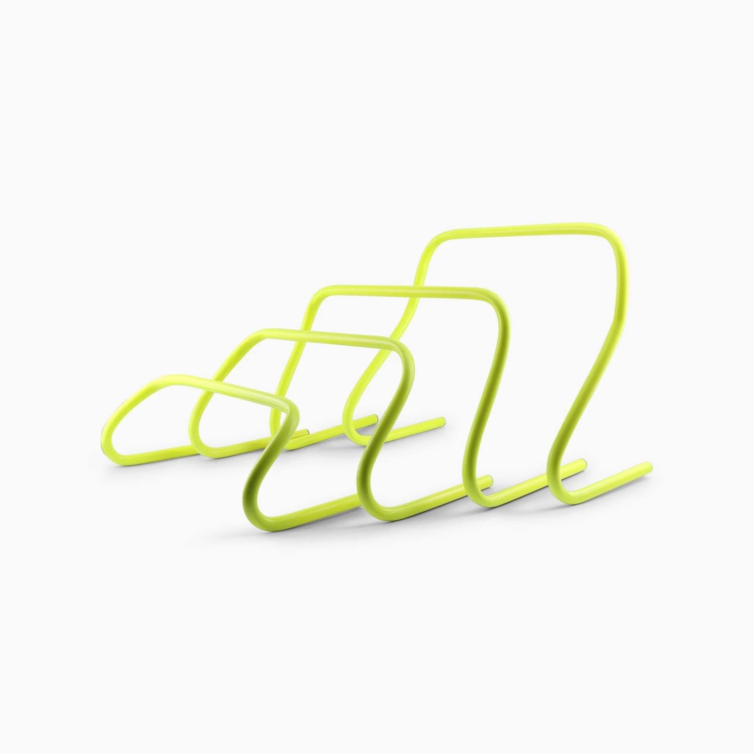 Splay Agility Speed Training Hurdles | Football Rugby Running Fitness Speed Training | Schools, Clubs, Indoor & Outdoor use | Footwork and Agility Hurdles [Pack of 5] 4 Sizes 6/9 / 12 & 15 Inches