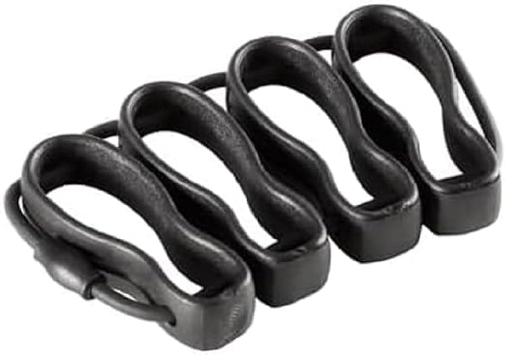 D'Addario Accessories Dexterity Band Finger Exerciser - Finger Exerciser & Hand Strengthener - Finger Strengthener for Strength & Dexterity - Finger Grip Strengthener Increases Speed & Fluidity