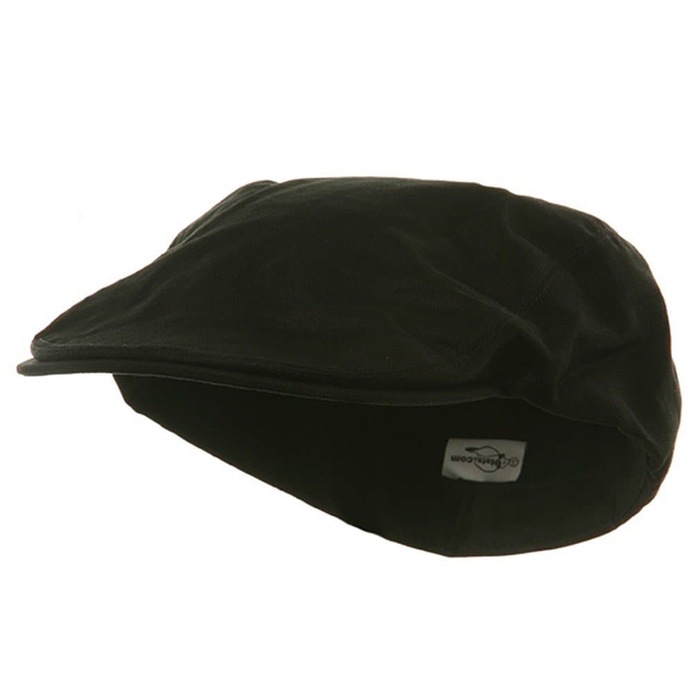 Big Size New Cotton Ivy Cap - Black (XX-Large / XXX-Large) Apparel