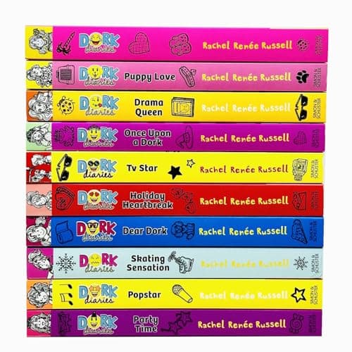 Dork Diaries x 10 Title Slipcase Set