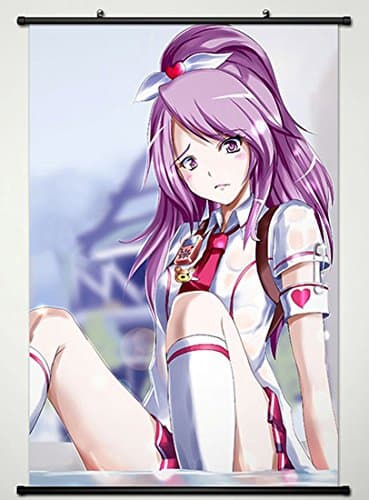 Wall Scroll Poster Fabric Painting For Anime Gunslinger Stratos Kyouka Katagiri 003 S